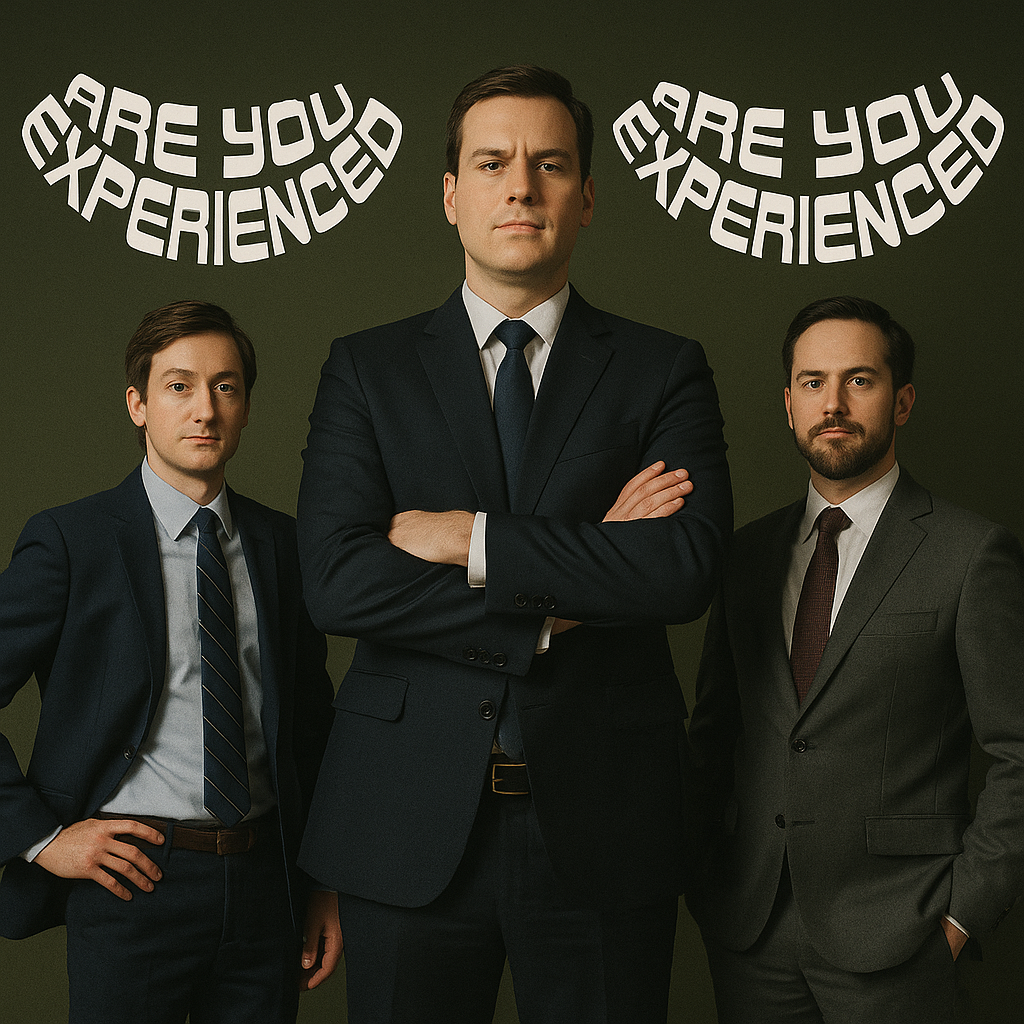 Inspired by the UK cover of 'Are you experienced?'